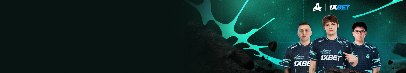 1xBet es el socio principal de AURORA Gaming